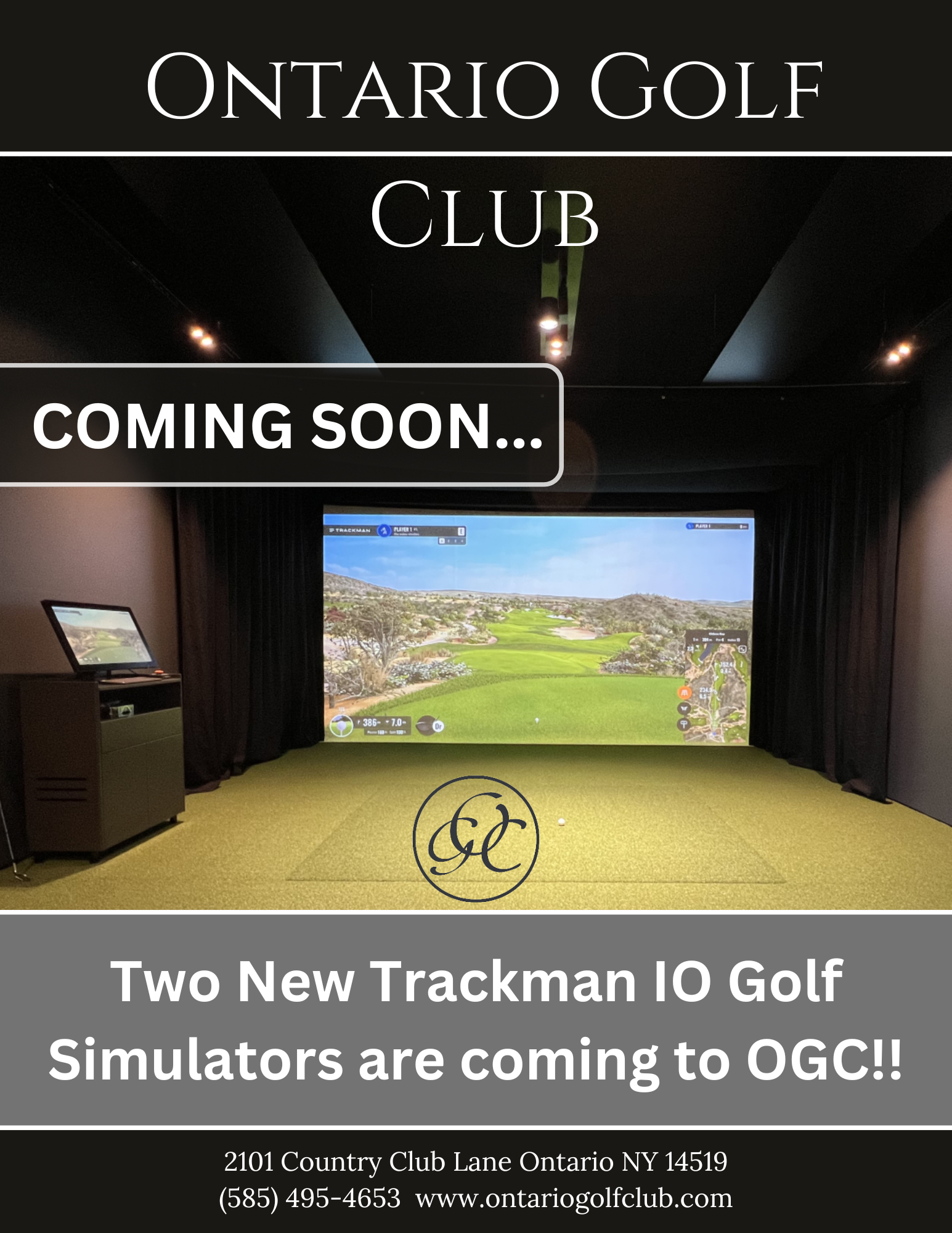 Golf Sim Flyer